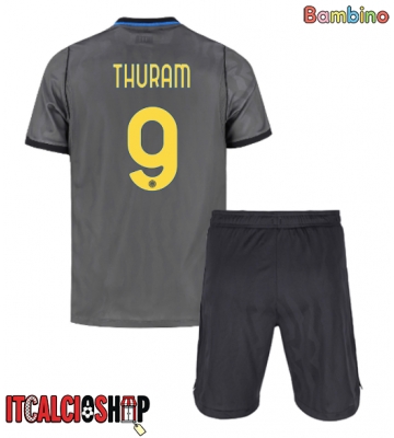 Inter Milan Marcus Thuram #9 Terza Maglia Bambino 2026-27 Manica Corta (+ Pantaloni corti)